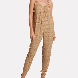 WeWoreWhat Snakeskin Jumpsuit